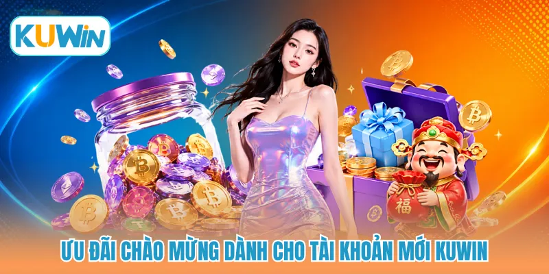 Ưu đãi chào mừng dành cho tài khoản mới KUWIN